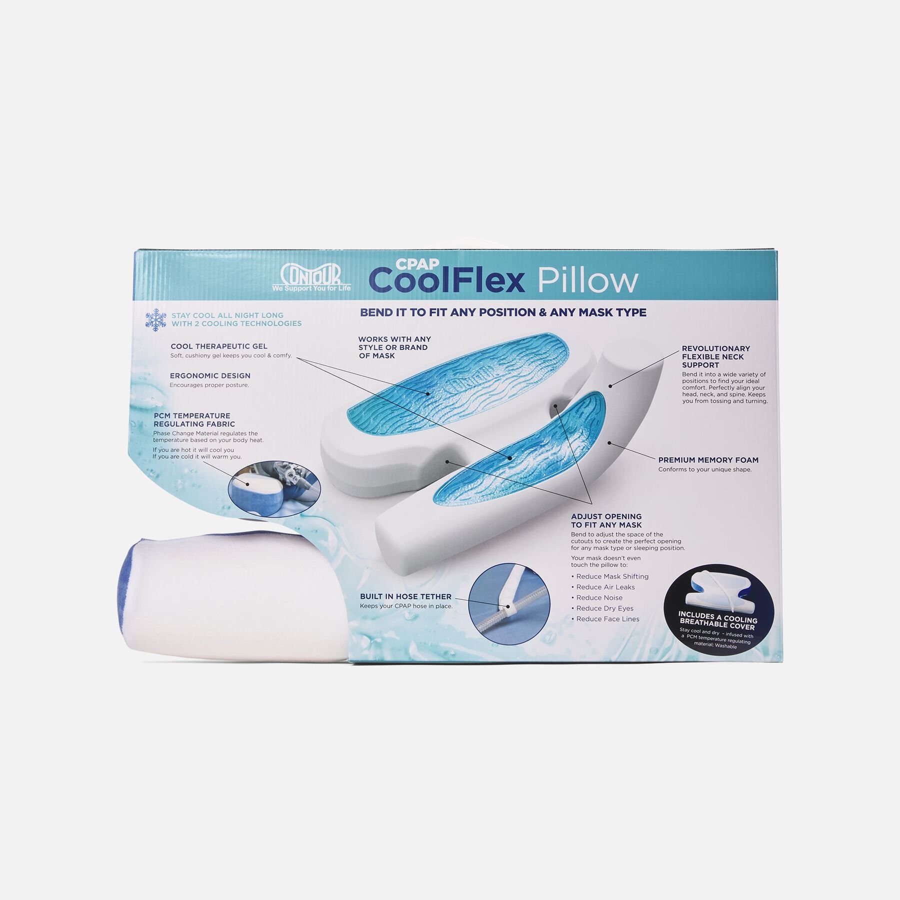 HSA Eligible Contour CPAP Cool Flex Pillow HSA Eligible