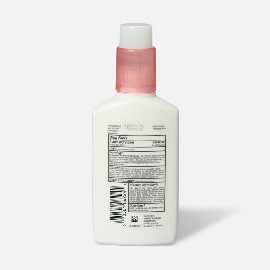 Neutrogena Pink Grapefruit Oil-Free Facial Moisturizer, 4 oz., , large image number 1