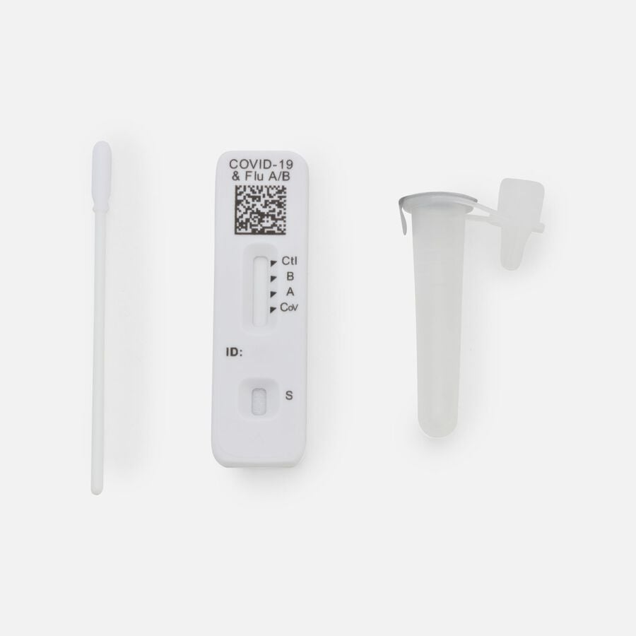 Flowflex COVID-19 & Flu A/B Home Test, 2 ct., , large image number 1
