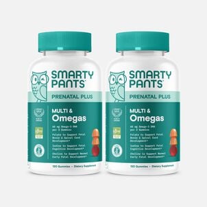 SmartyPants Organic Prenatal Complete Gummy Vitamins, 120 ct. (2-Pack)