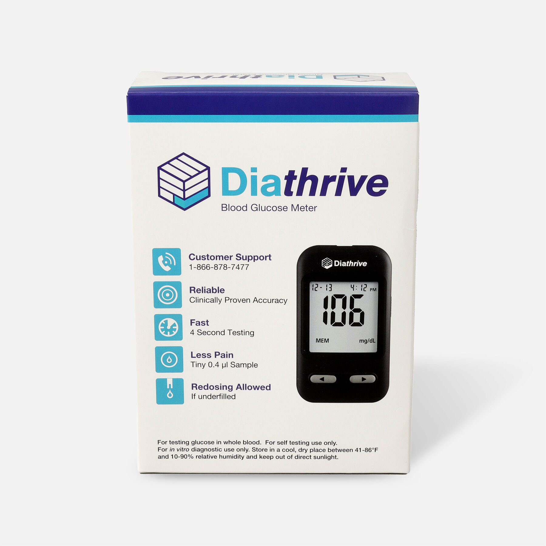 Diathrive Blood Glucose Meter
