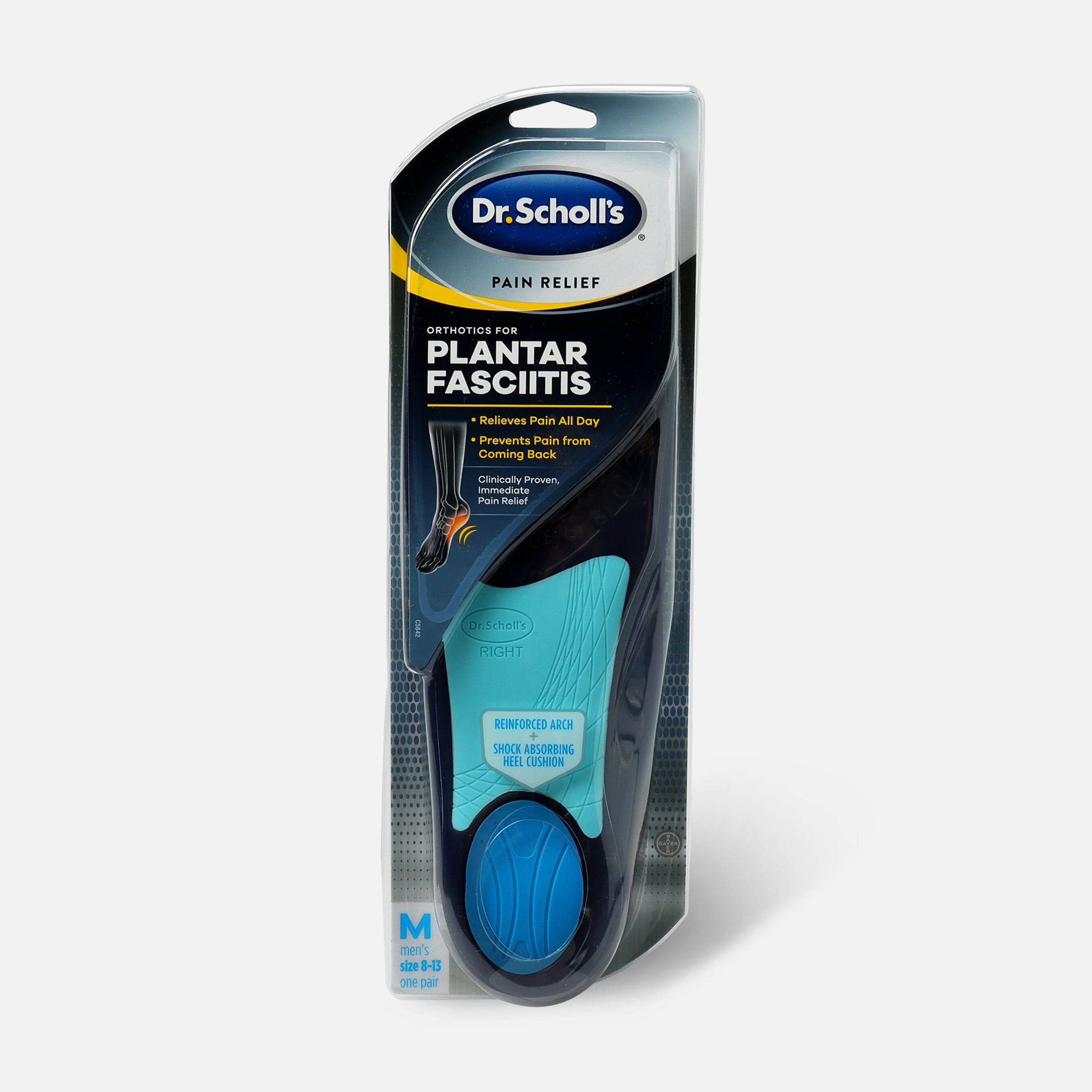 Dr. Scholl's Pain Relief Orthotics for Plantar Fasciitis