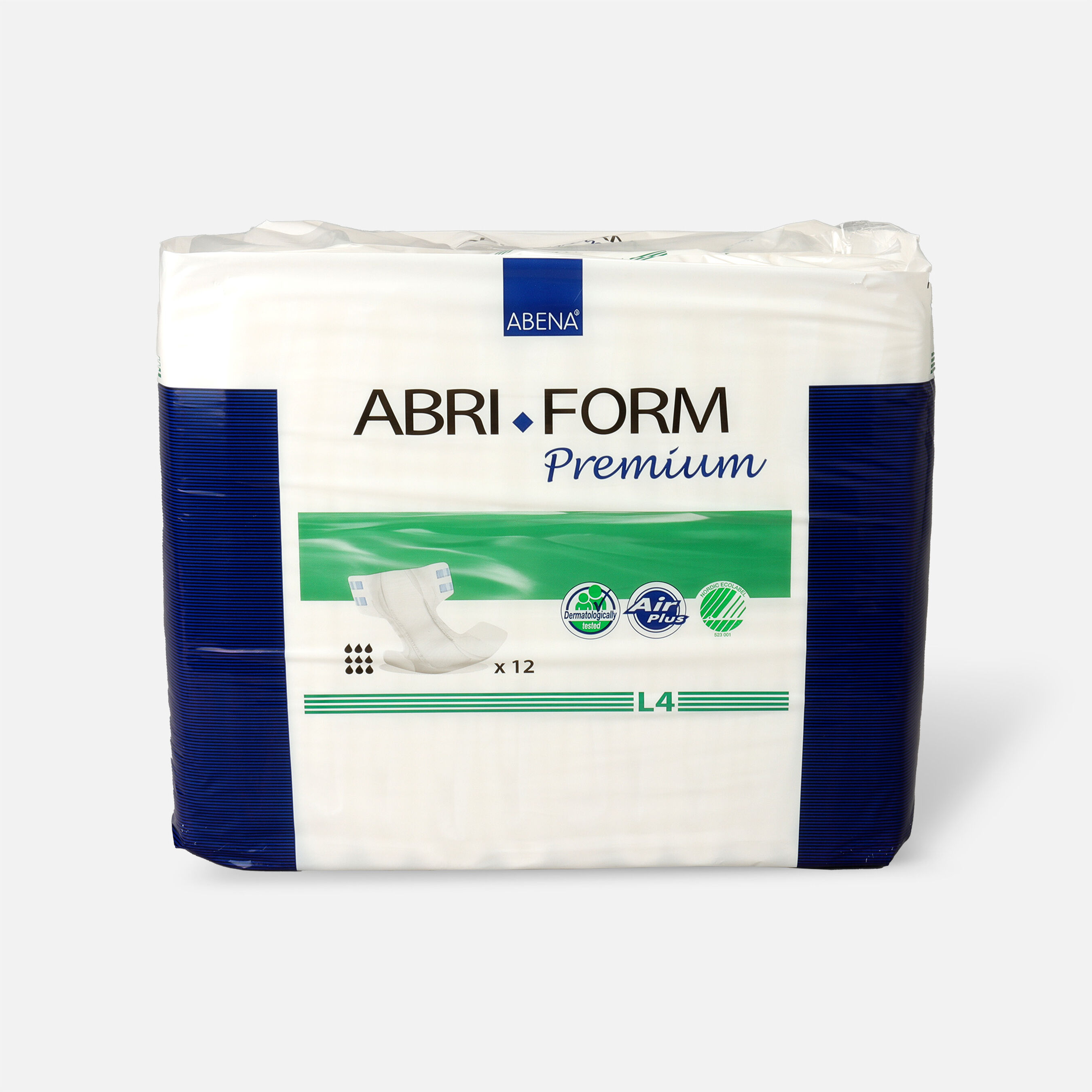Abena AbriForm L4 Premium Adult Briefs, Large 40" 60", 12ct