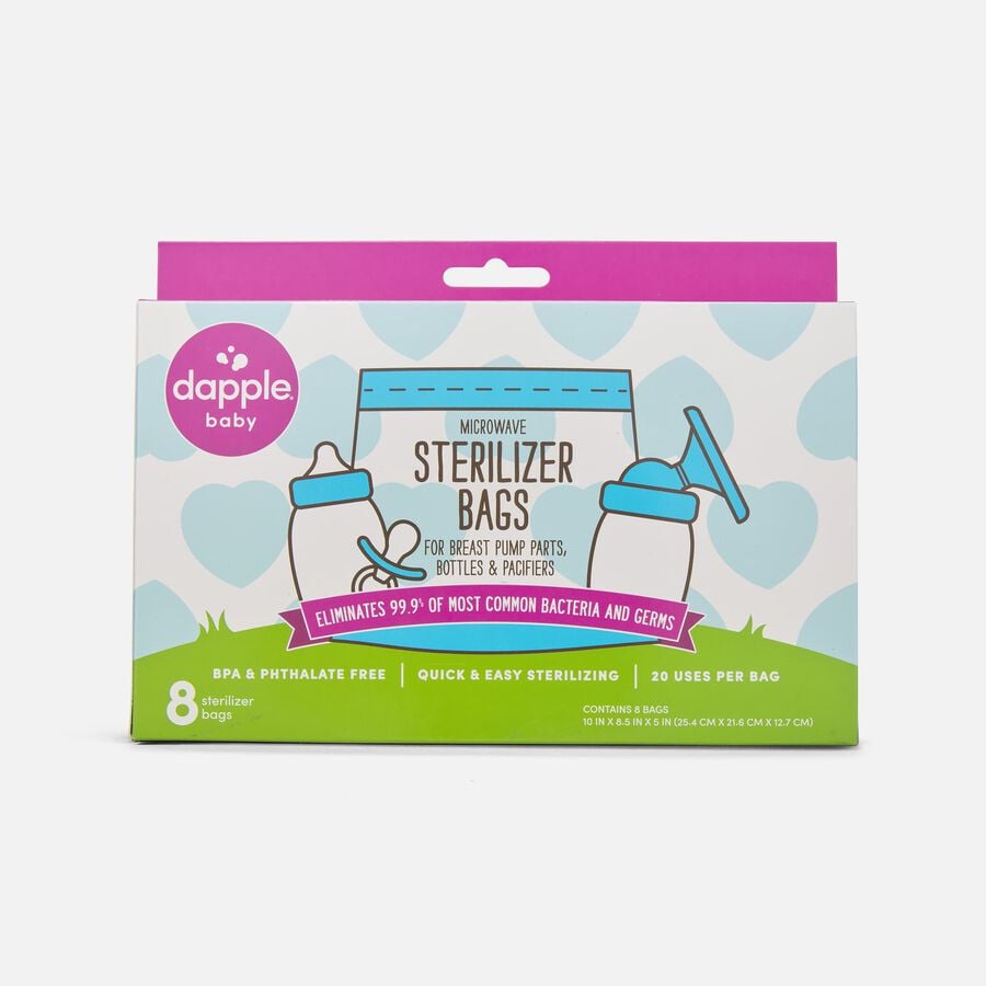Dapple Baby Microwave Sterilizer Bags, 8 ct., , large image number 0