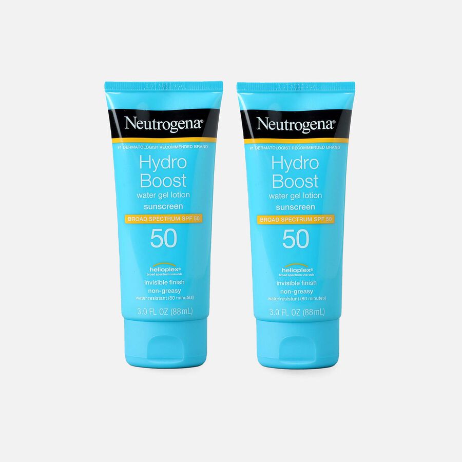 HSA Eligible Neutrogena Hydro Boost Water Gel Moisturizing Sunscreen