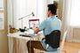 Sunbeam Heated Back Wrap, Gray, 4 Heat Settings, , large image number 7
