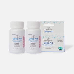 Caring Mill™ Maximum Strength Sleep Aid Soft gels, 32 ct. (2-Pack)
