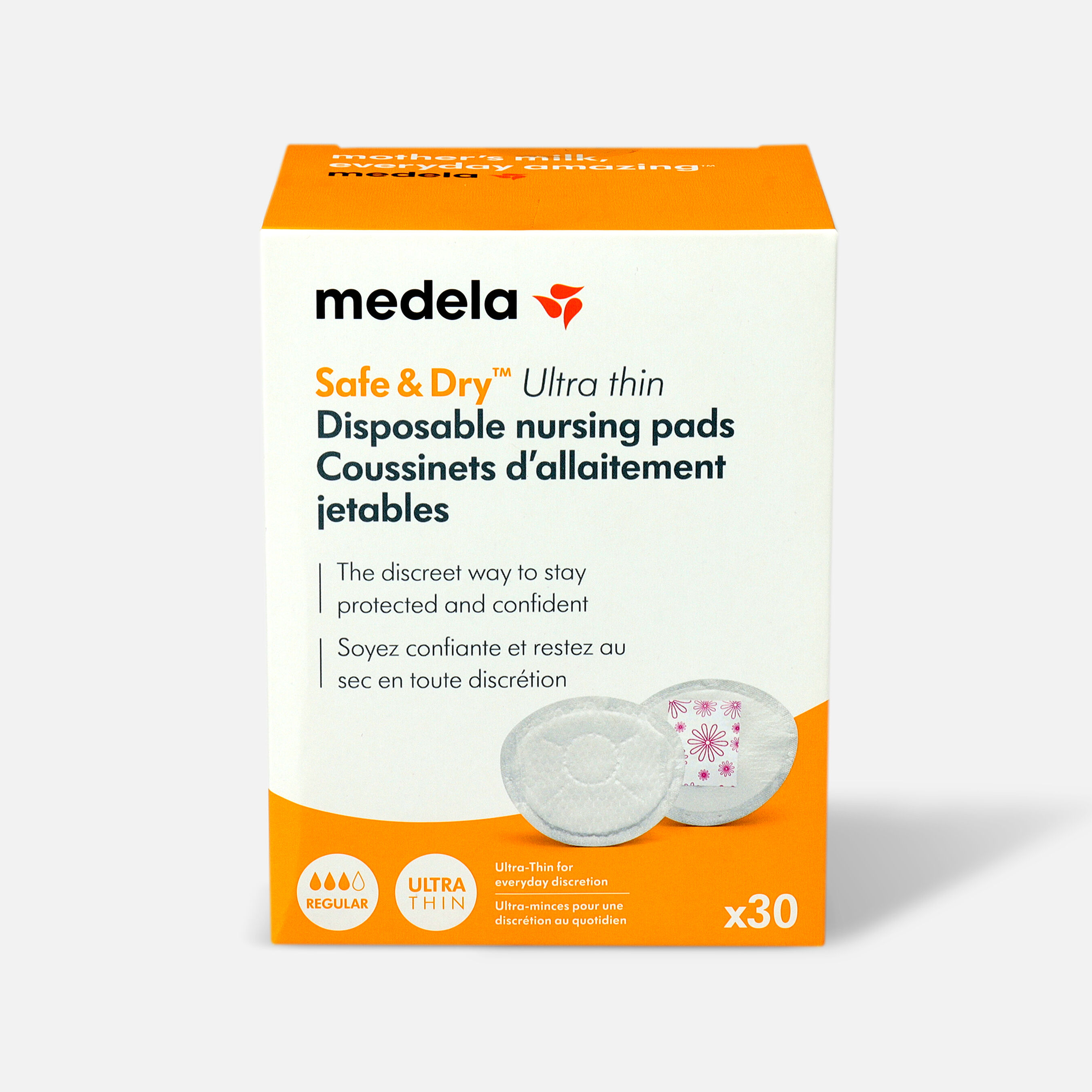 Medela Safe and Dry Thin Disposable Nursing Pad