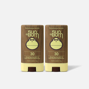 Sun Bum Sunscreen Face Stick, SPF 30, .45 oz. (2-Pack)