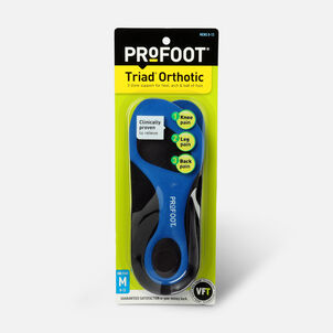 Profoot Triad Orthotic Insoles for Men, 1 pair