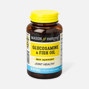 Mason Vitamins Natural Glucosamine & Fish Oil, 90 softgels