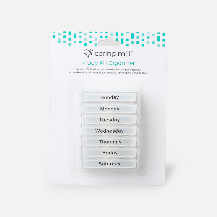 Caring Mill™ 7-Day Pill Organizer, , large image number 0
