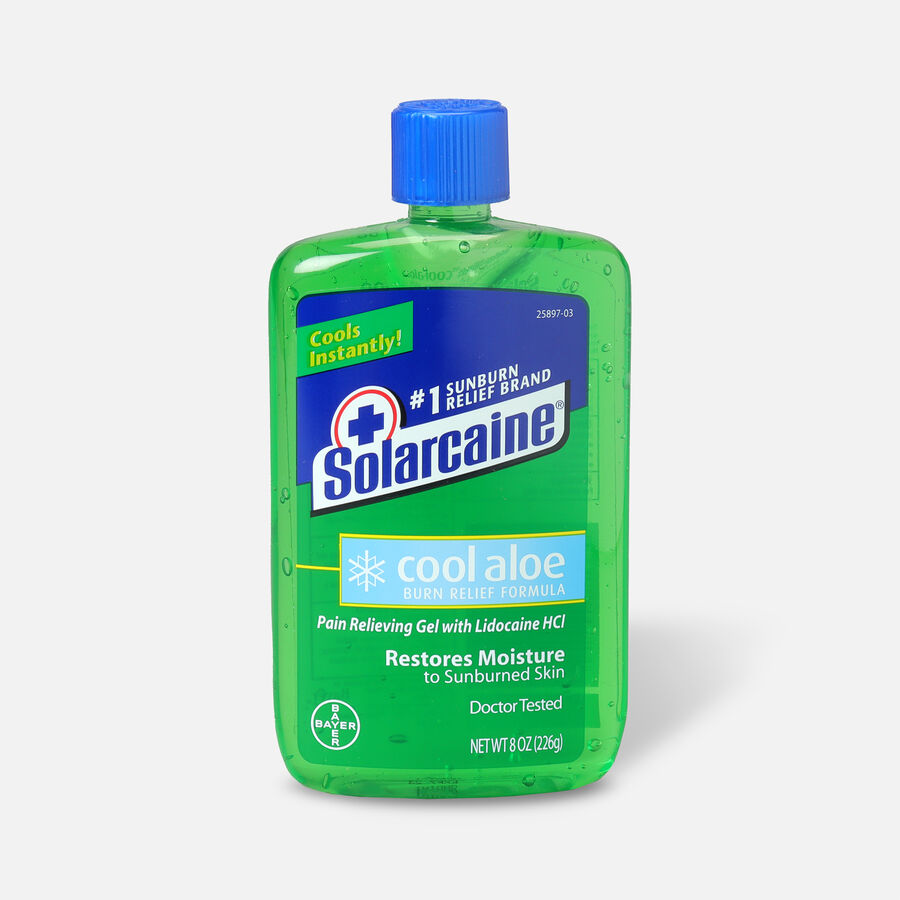 Solarcaine Aloe Extra Burn Relief Gel, 8 oz