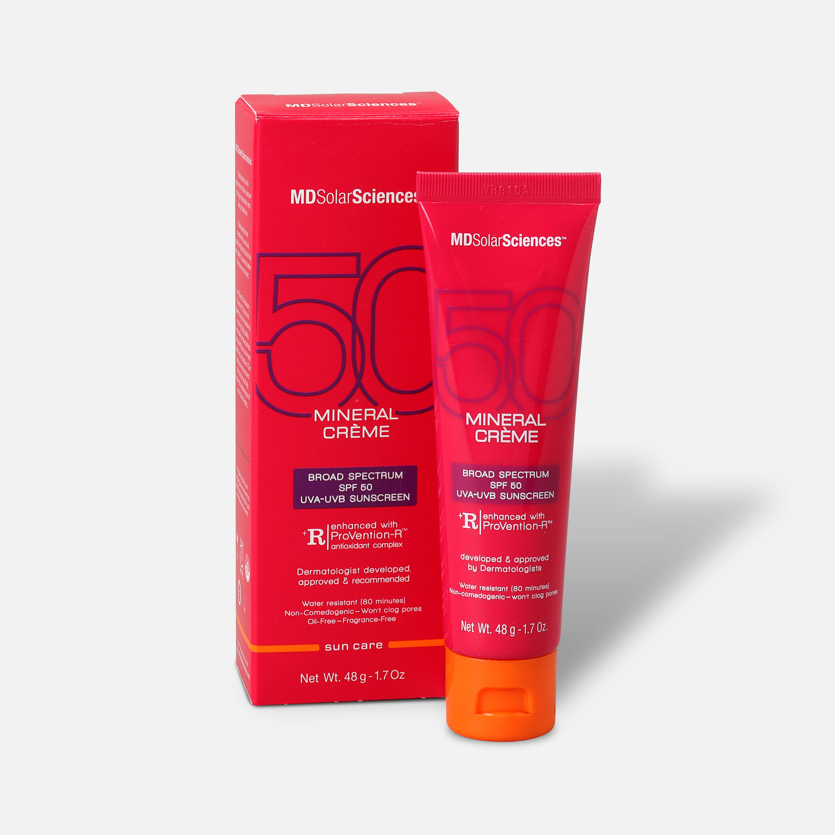 mineral creme spf 50 mdsolarsciences