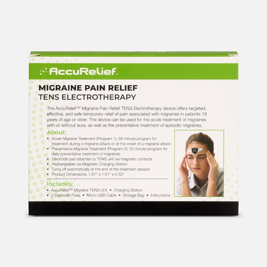 AccuRelief TENS Machine for Migraine Relief, , large image number 2