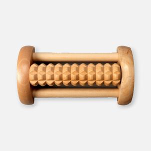 Kanjo Acupressure Foot Pain Relief Single Roller, Wood, Relieves Plantar Fasciitis, Heel & Arch Pain