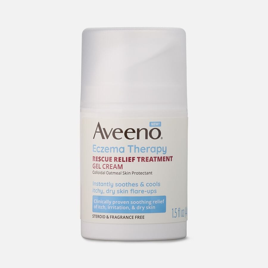 Aveeno Eczema Therapy Rescue Gel Cream, , large image number 1