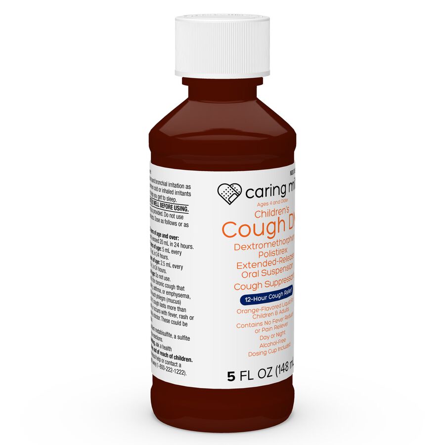 Caring Mill ™ Children's Cough Suppressant DM Cough Medicine For Kids, 5 oz., Original, , large image number 4