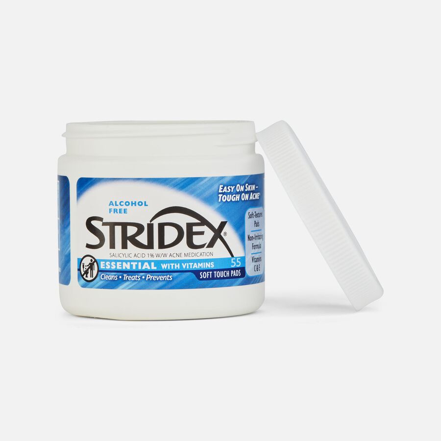 Stridex Medicated Pads Essential, 55 ct., , large image number 1