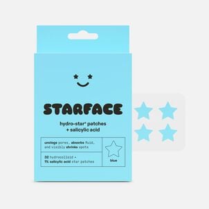 Starface Hydro-Star Blue Pimple Patches + Salicylic Acid, 32 ct.
