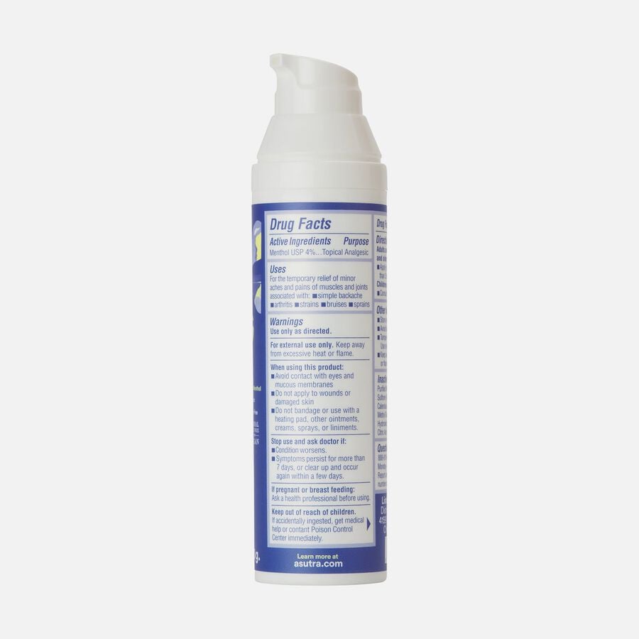 Asutra Ease Your Pain Menthol & Arnica Cream, , large image number 1