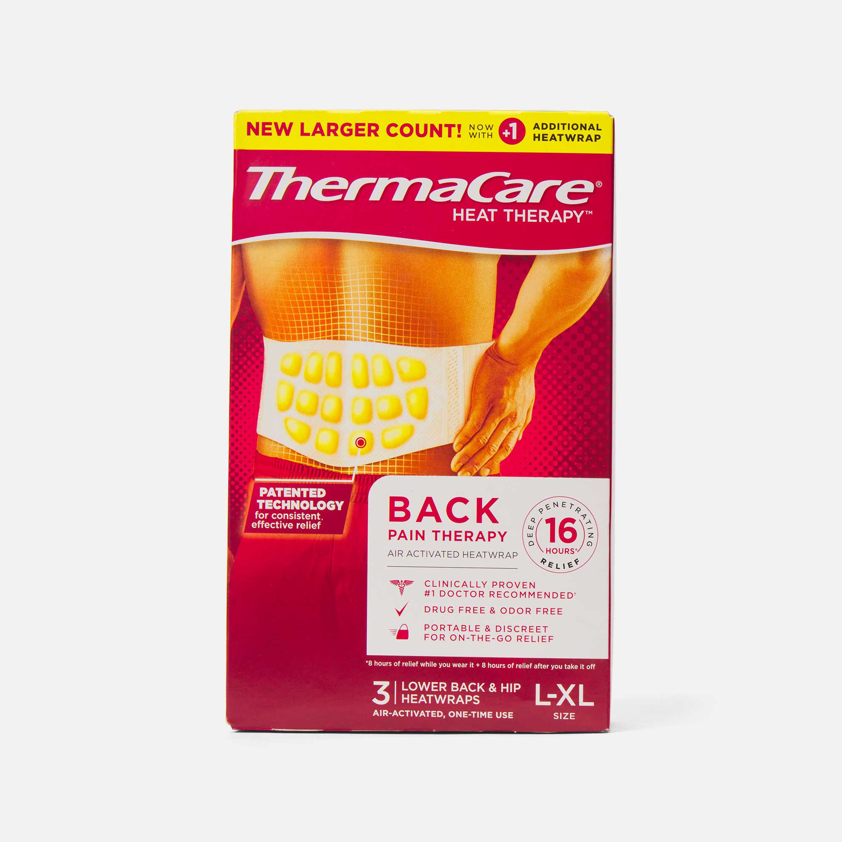 HSA Eligible ThermaCare Back & Hip Heatwraps HSA Eligible