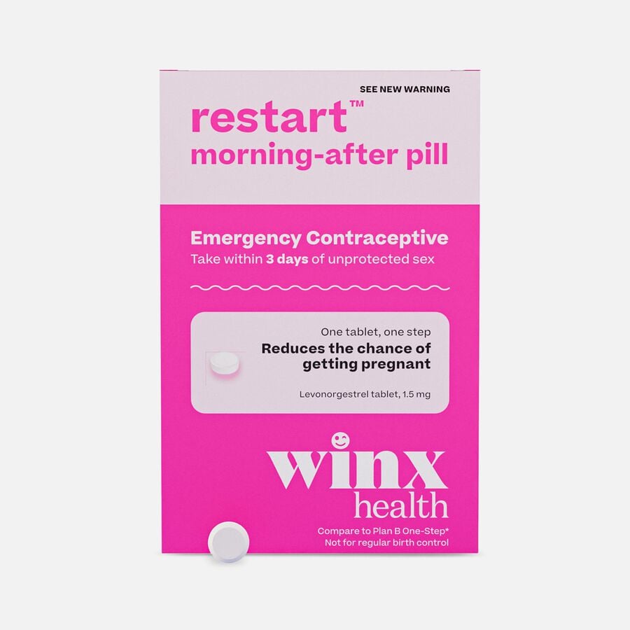 Winx Restart Emergency Contraceptive Morning After Pill, , large image number 0