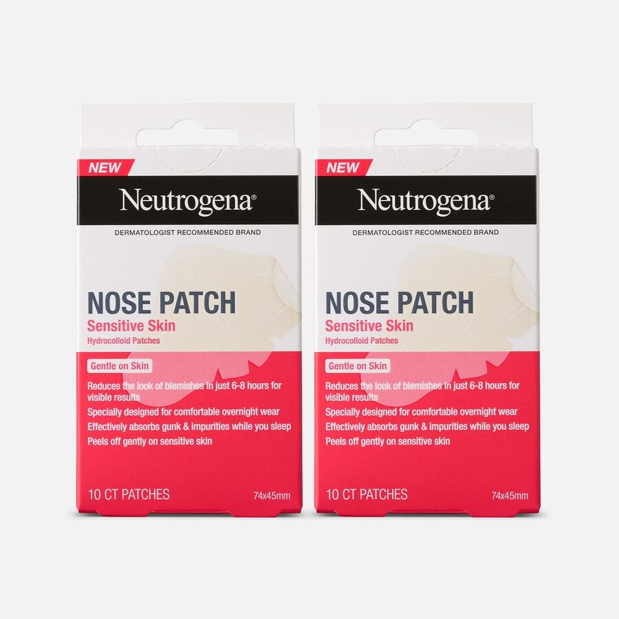 Neutrogena Sensitive Skin Acne Nose Patch, 10 ct. (2-Pack), , large image number 0