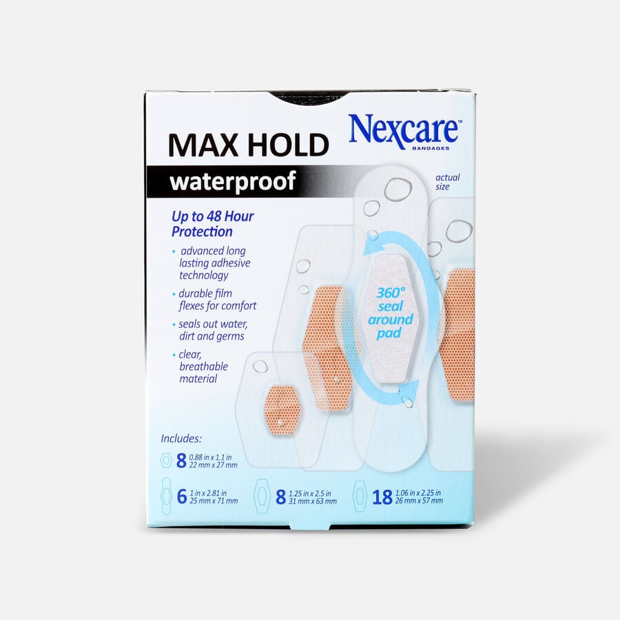 Nexcare Max Hold Bandage Assorted Sizes - 40 ct., , large image number 1