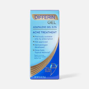 Differin 0.1% Adapalene Treatment Gel with Pump