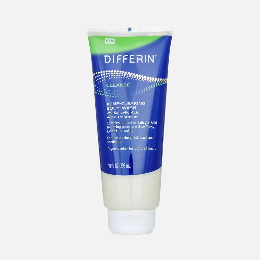 Differin Acne-Clearing Body Wash, 10 oz., , large image number 0
