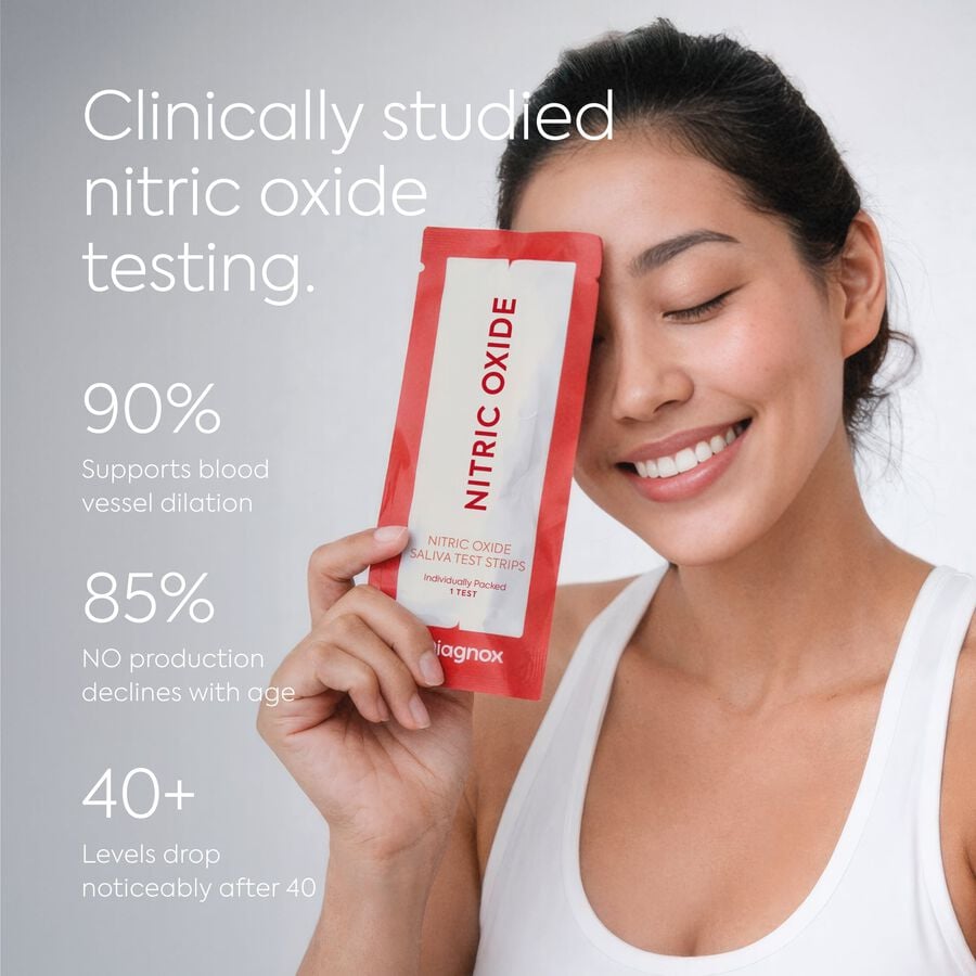Diagnox Nitric Oxide Saliva Test Strips, At-Home Test for Wellness, Cardiovascular, and Men's Health, 30 ct., , large image number 7
