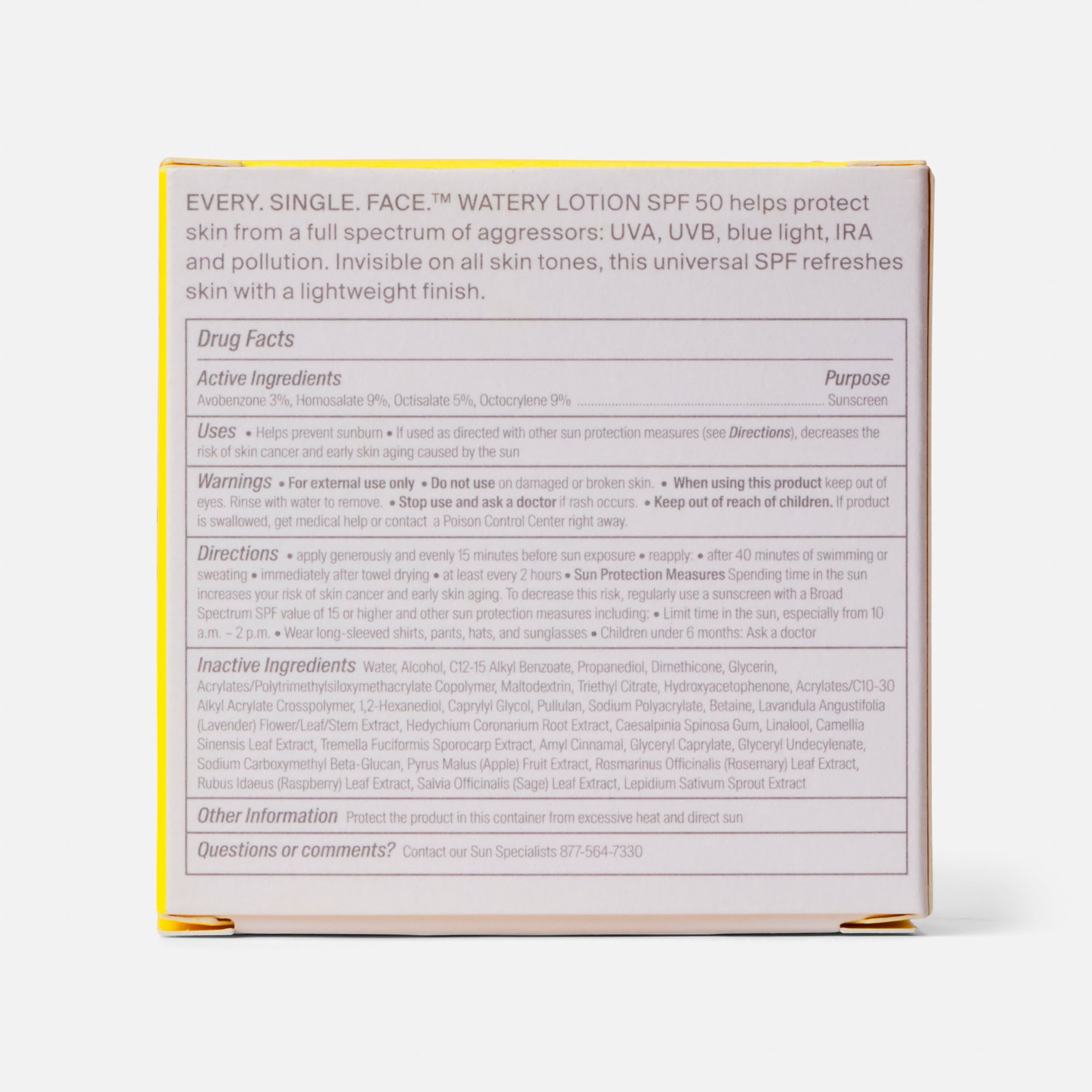 HSA Eligible Supergoop! Every. Single. Face. Watery Lotion SPF 50 HSA