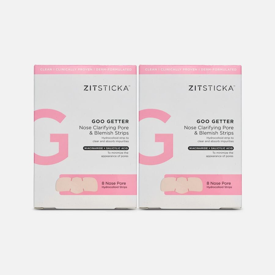 ZitSticka Goo Getter Nose Pore Strips, 8 ct. (2-Pack), , large image number 0