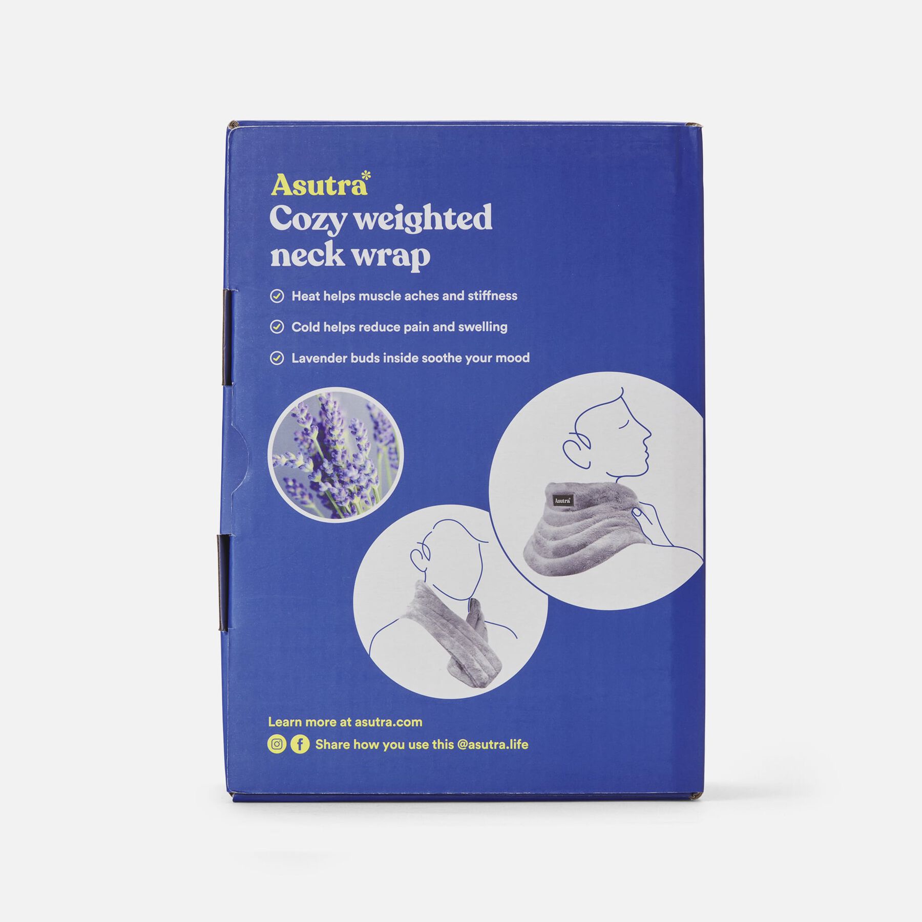 HSA Eligible Asutra Cozy Weighted Neck Wrap HSA Eligible