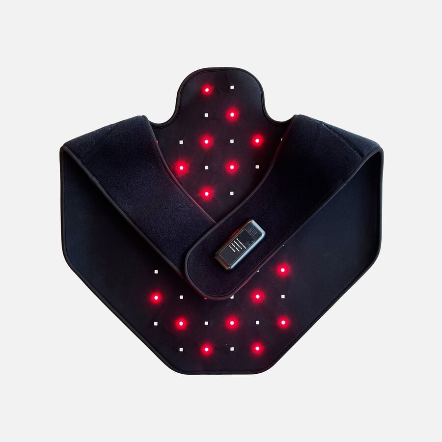 Infrared & Red-light Therapy Neck & Back Wrap – Caring Mill™, , large image number 0