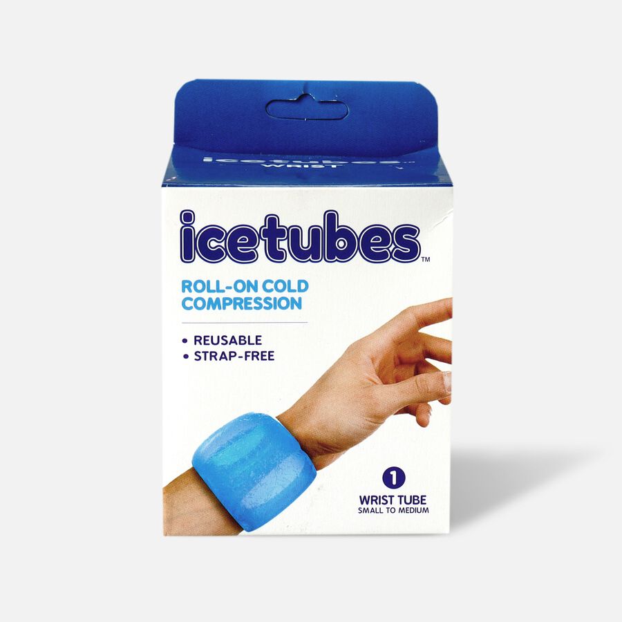 Icetubes™ Wrist Tubes, Roll-On Cold Compression, Blue, , large image number 0