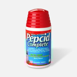PEPCID COMPLETE Chewable Tablets, Berry, 50 ct.