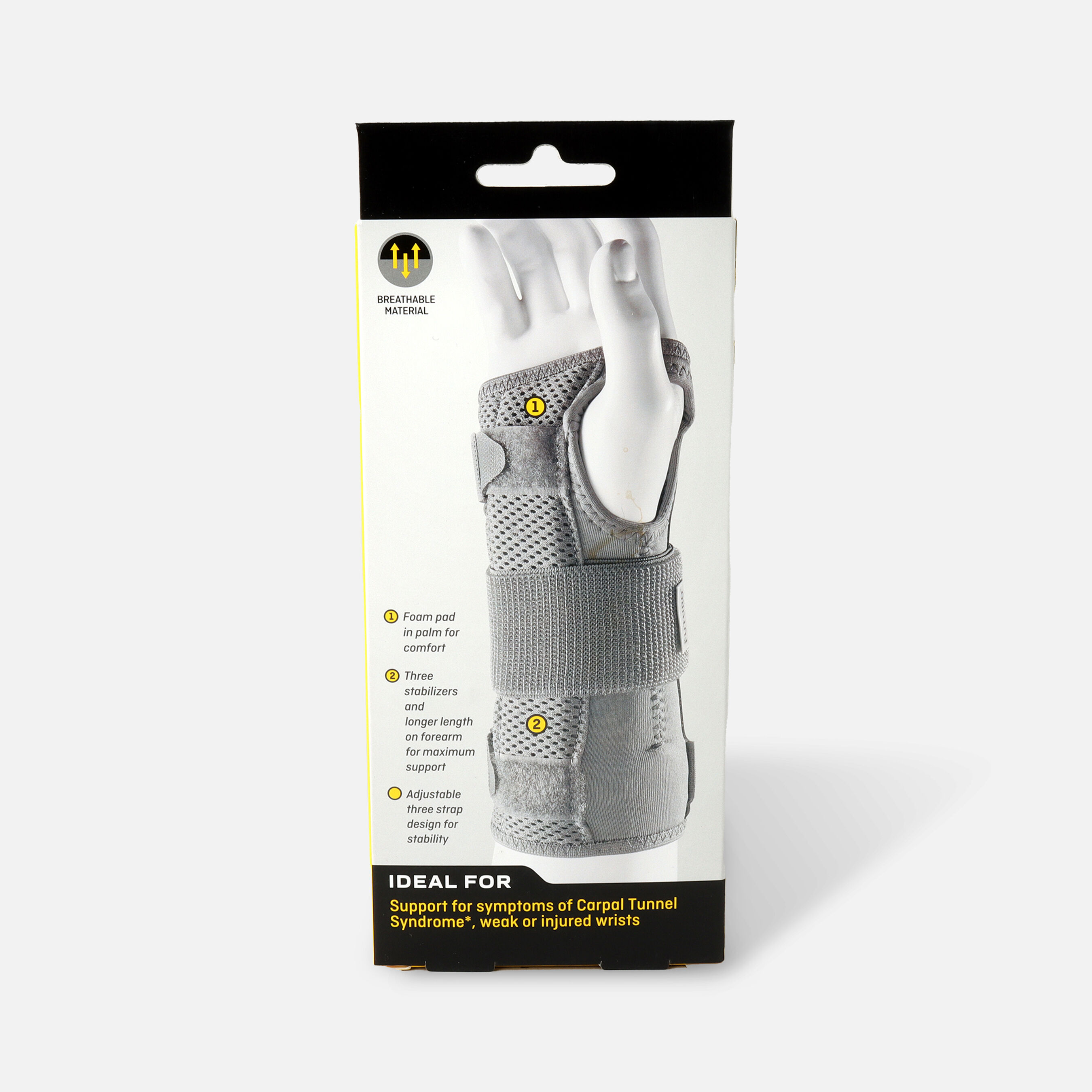 FUTURO Deluxe Wrist Stabilizer, Left, S/M