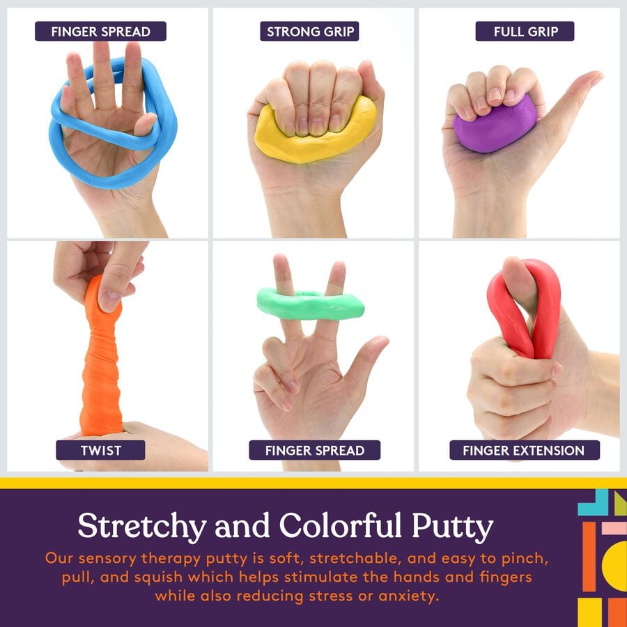 Special Supplies Physical Therapy Putty Kit, , large image number 1