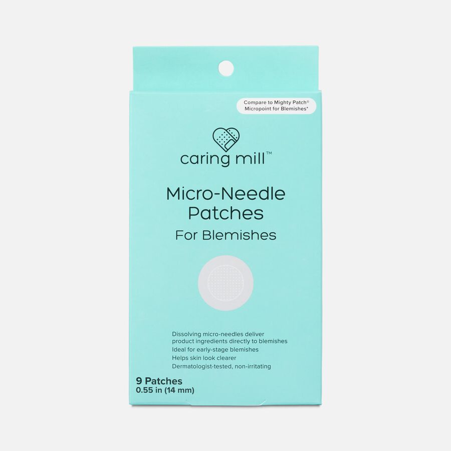 Caring Mill&trade; Micro-Needle 2-in-1 Salicylic Hydrocolloid Patches, 9 ct., , large image number 0