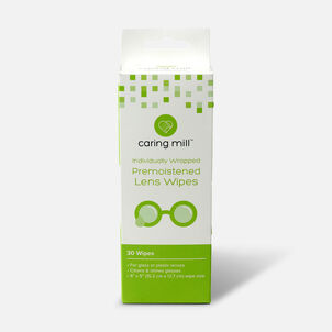 Caring Mill™ Pre-Moistened Lens Wipes, 30 ct.