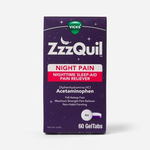 Vicks ZzzQuil Pain GelCaps, 60 ct.
