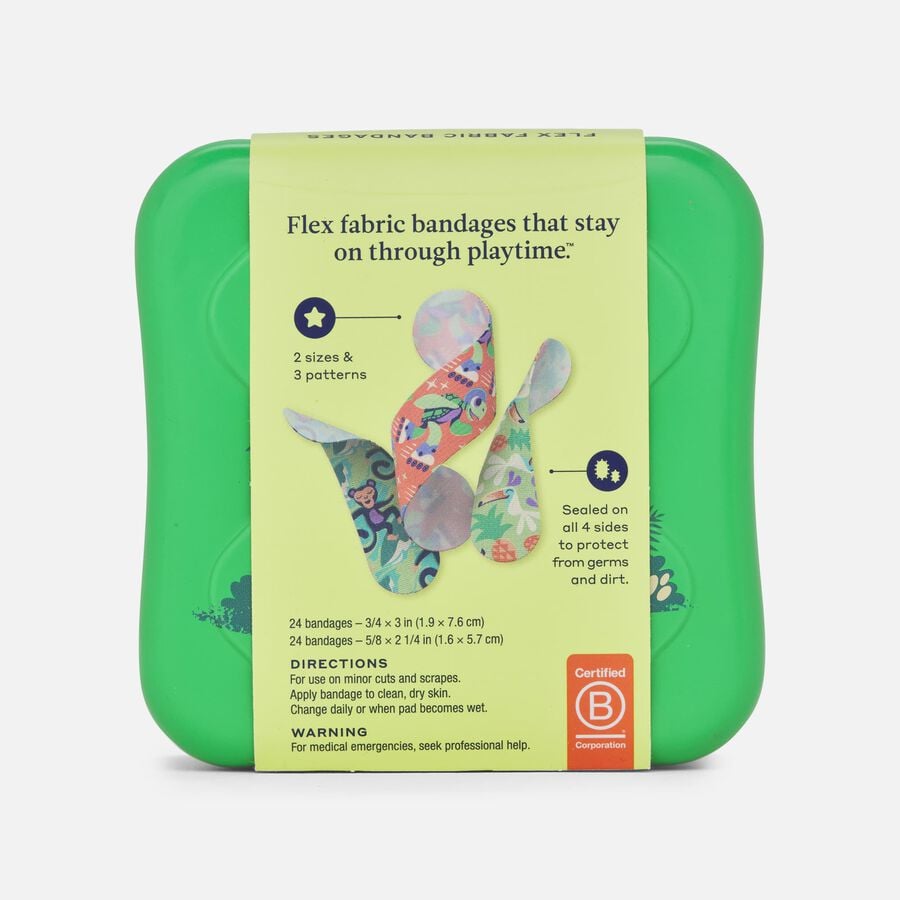 Welly Flex Fabric Bandages, Turtle Oasis, 48 ct., , large image number 1