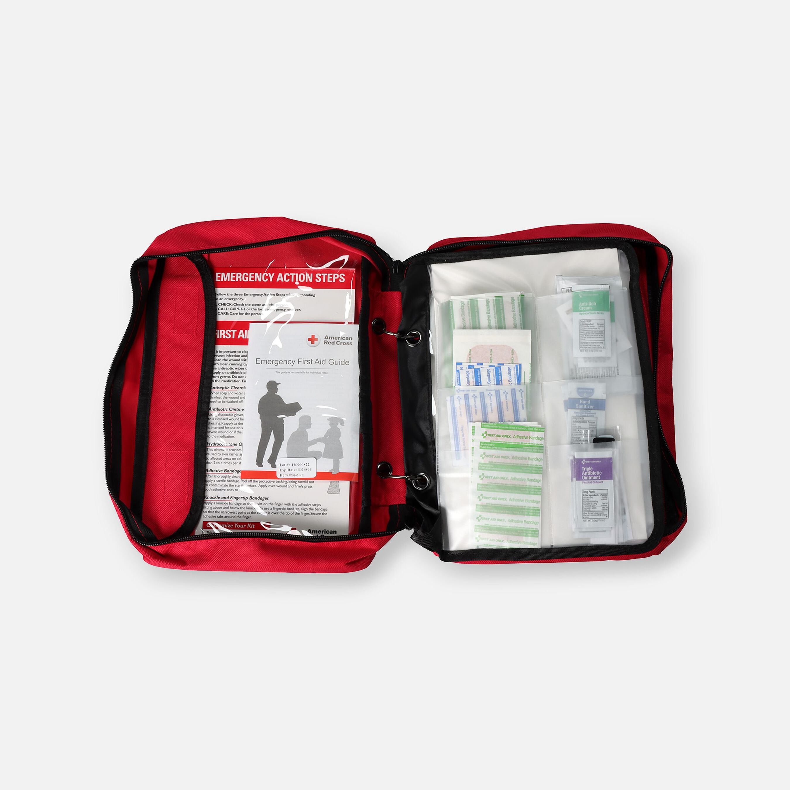 HSA Eligible American Red Cross Deluxe Family First Aid Kit HSA Eligible