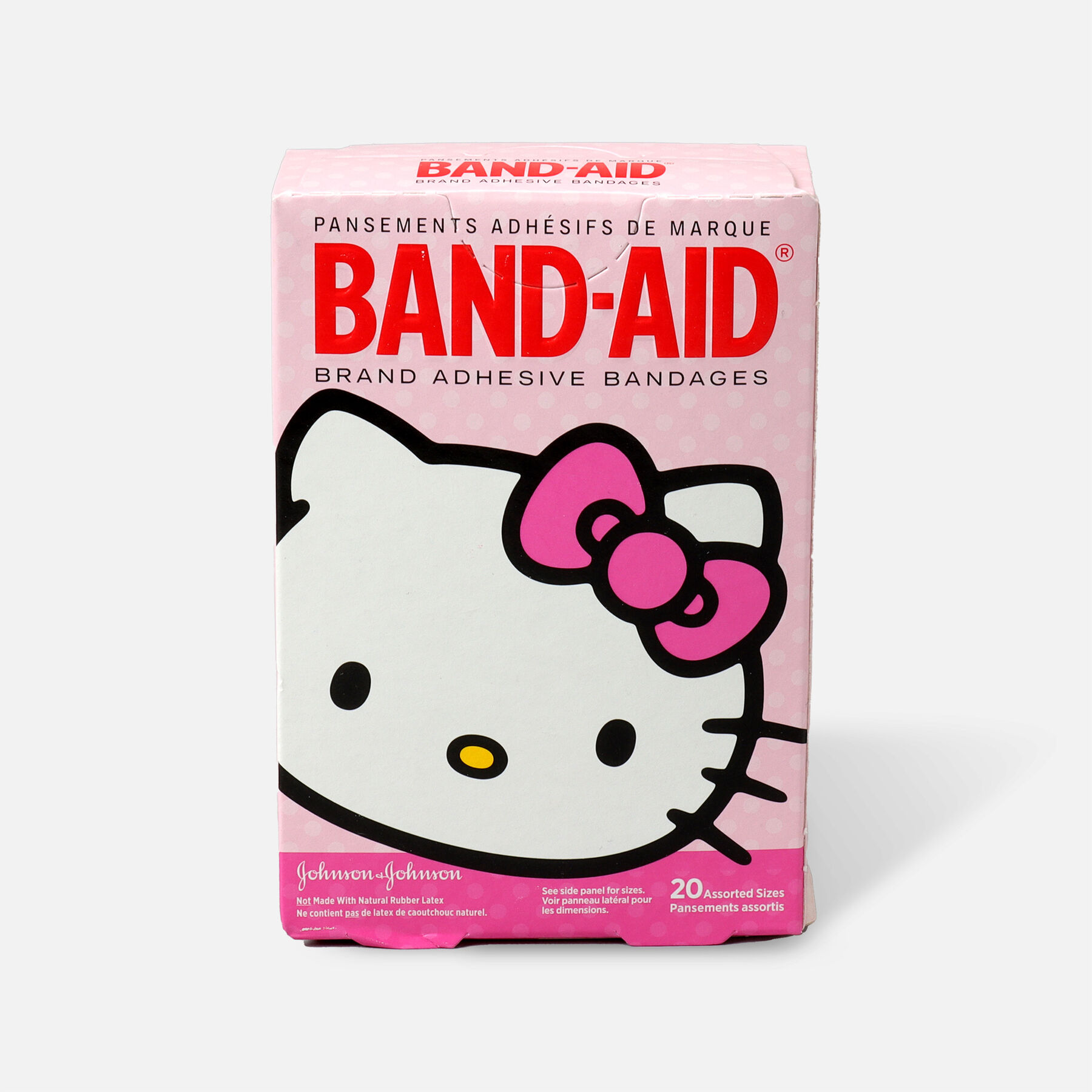 BandAid Children's Adhesive Bandages Hello Kitty Assorted, 20 ea