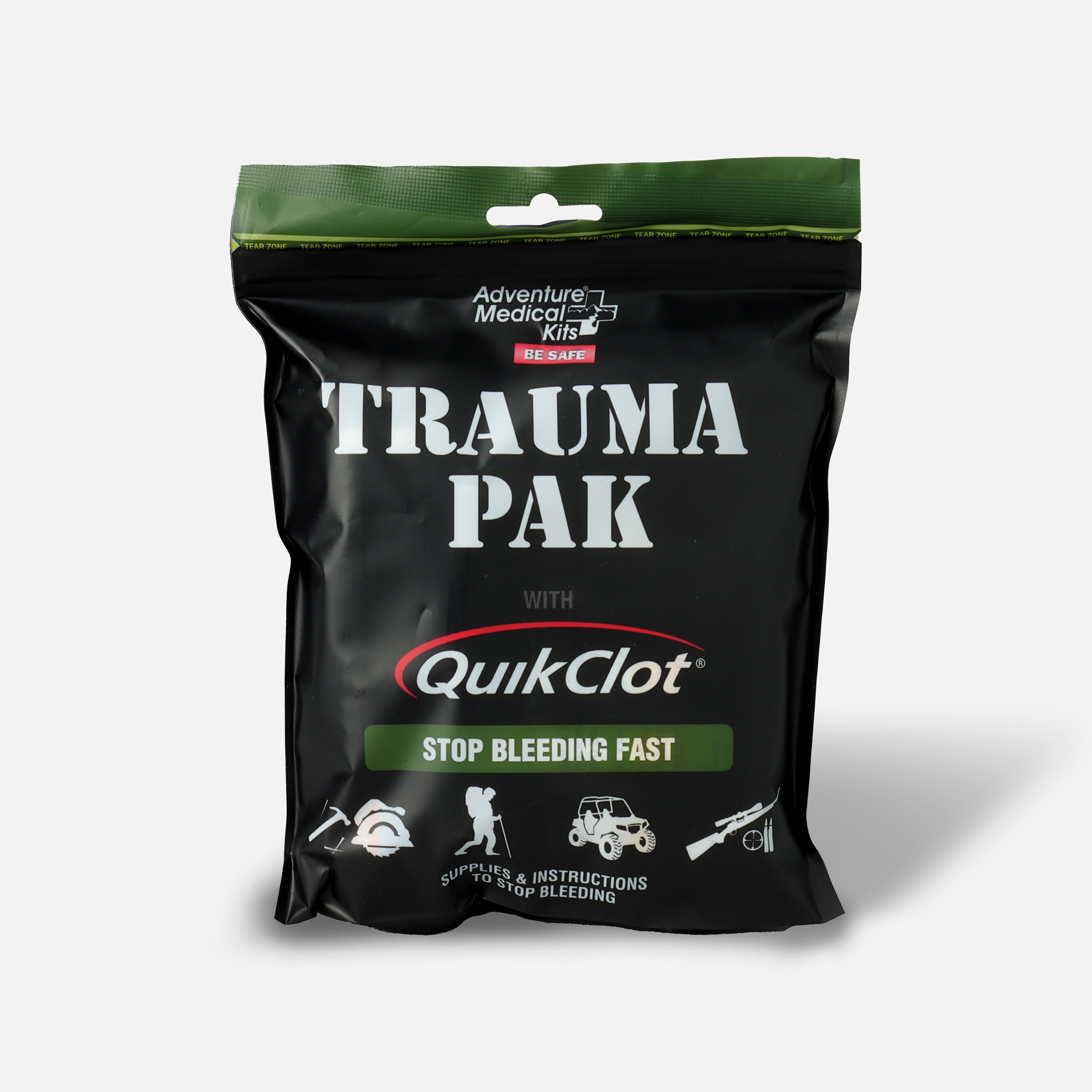 HSA Eligible Adventure Medical Kits Trauma Pak with QuikClot HSA Eligible