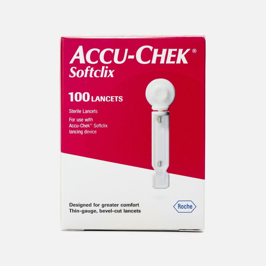 Accu-Chek Softclix Lancets 28G, , large image number 0