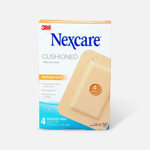 Nexcare Absolute Waterproof Adhesive Pads 3 x 4  4ct