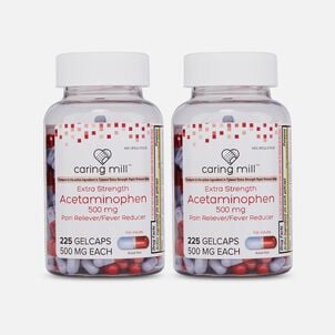Caring Mill™ Extra Strength Acetaminophen Rapid Release Gels, 225 ct. (2-Pack)